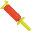 Show details for Fluorescent Orange Braided Nylon Mason's Line - 500' on EZ-Winder Picture of Fluorescent Orange Braided Nylon Mason's Line - 500' on EZ-Winder