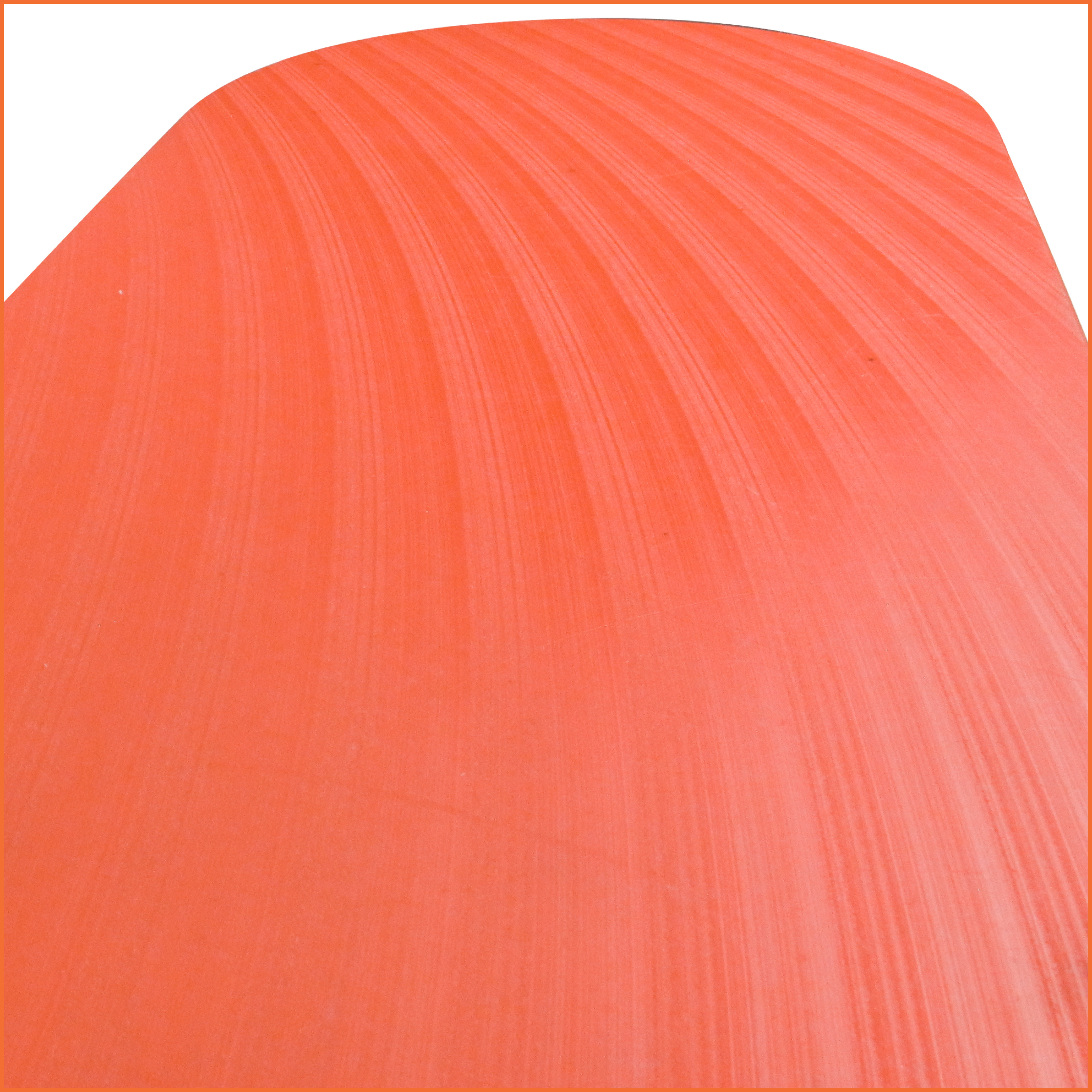 Orange Thunder Surface Lines Detail