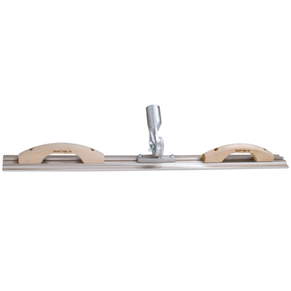 Picture of 48" Magnesium Square End Mini Bull Float & Darby with Threaded  Bracket & 2 Handles