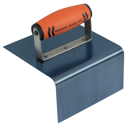 Picture of 6" x 6" x 3-1/2" 1/4"R Blue Crucible Steel Outside Step Tool with ProForm® Handle