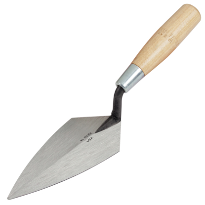 Picture of W.Rose™ 7" x 3-3/8" Pointing Trowel with Wood Handle