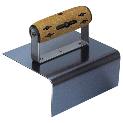 Picture of 6" x 6" x 3-1/2" 1/2"R Elite Series Five Star™ Blue Steel Outside Step Tool with Cork Handle