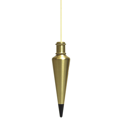 Picture of 32 oz. Professional Brass Engineer Plumb Bob