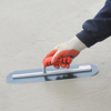 Picture of 24" x 4" Blue Steel Pool Trowel with a ProForm® Handle on a Long Shank