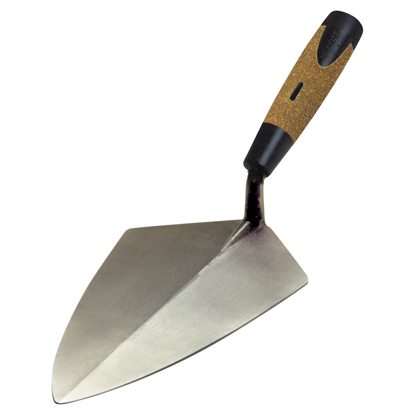 Picture of 11” Wide Heel Brick Trowel with Cork Handle