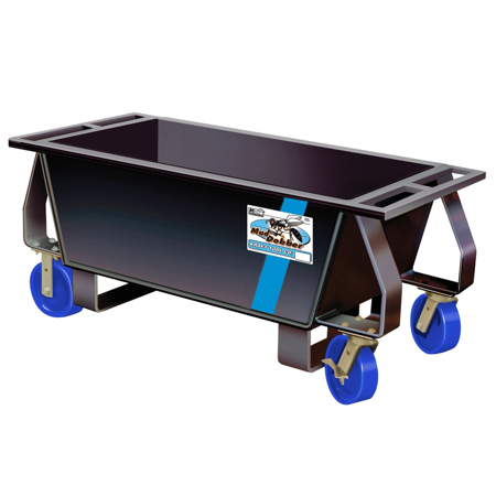 Picture of 10 Cu. Ft. Mud Dobber Mortar Box with Casters