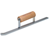 Picture of 14" x 3/4" Half Round Convex Sled Runner with Wood Handle