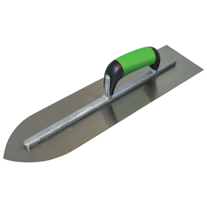 Picture of Hi-Craft® 17-3/4" x 4-1/2" Pointed Sword Trowel with Soft Grip Handle