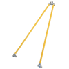Picture of Gator Tools™ 8' x 2" x 4" Diamond XX™ Paving Float Kit with Bracket, Out Riggers, & 3 Handles