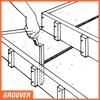 Picture of Step-Saver® Vertical Groover 12" L x 7/8" W x 3/4" D