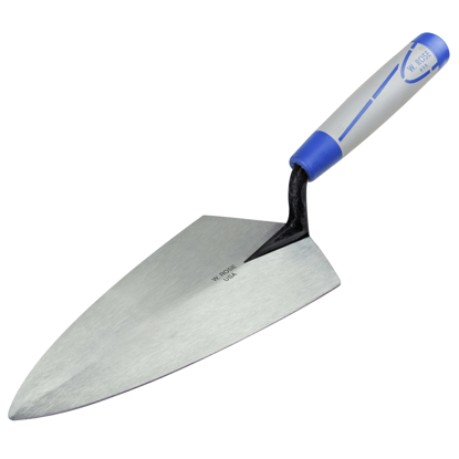 Picture of W. Rose™ 10-1/2" Philadelphia Brick Trowel with ProForm® Soft Grip Handle