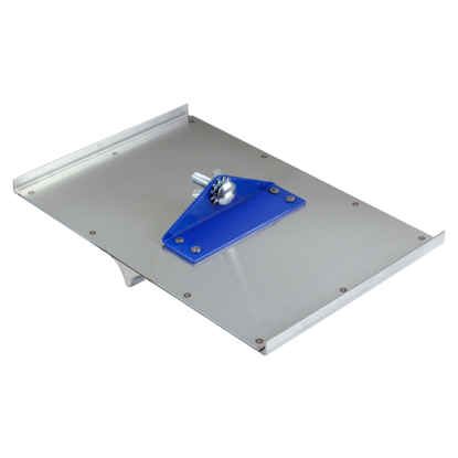 Picture of 8" x 18" 3/8"R, 3/4"D Stainless Steel Walking Groover (Full Top Plate)