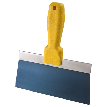 Picture of 8" x 3" Blue Steel Standard Wide Handled Taping Knife