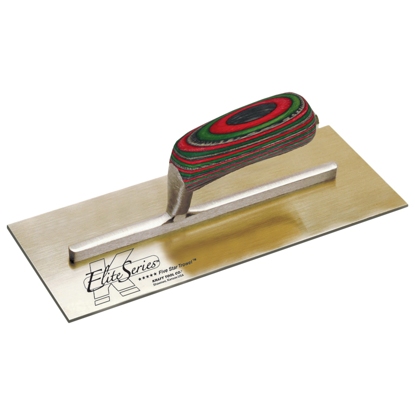 Picture of Elite Series Five Star™ 13" x 5" Golden Stainless Steel Plaster Trowel with Laminated Wood Handle
