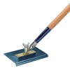 Picture of 9" x 12" 3/4"R All-Angle Swivel Blue Steel Walking Edger with Handle