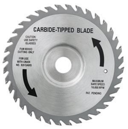 Picture of Carbide Tipped Blade for Door Jamb Super Saw (FC537)