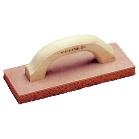 Picture of 10" x 4" "Sandsucker" Red Float with Wood Handle