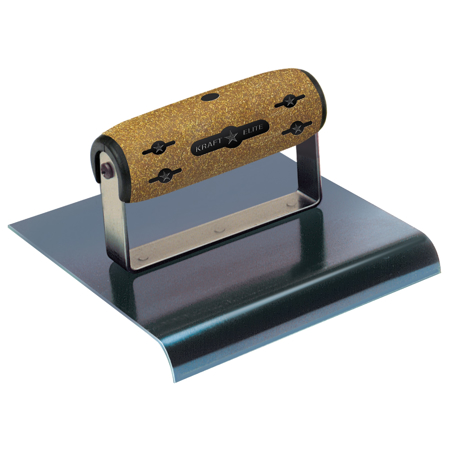 Picture of 6" x 5-1/2"  1/4"R Elite Series Five Star™ Blue Steel Hand Edger with Cork Handle