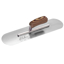 Picture of Elite Series Five Star™ 10" x 3" Carbon Steel Pool Trowel with Laminated Wood Handle on a 3" Short Shank