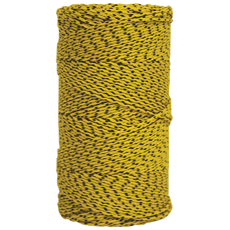 Picture of Yellow & Black Bonded Braided Nylon Mason's Line - 1000' Tube