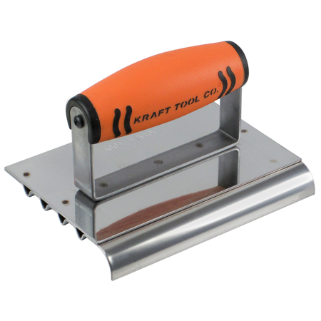 Picture of 6" x 4-1/2" 1/4" R Edger Safety Step Edger/Groover with ProForm® Handle