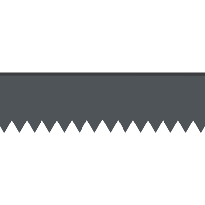 Picture of 24", 1/4" V-notched Squeegee Replacement Blade